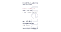 Praxis für Sprech- und Stimmtherapie